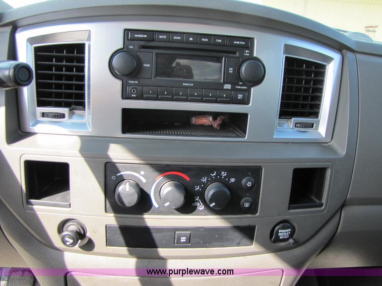 image for item B2264 2007 Dodge Ram 1500 quad cab pickup truck