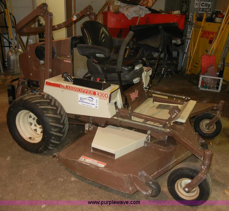 image for item C4247 Grasshopper 430D ZTR mower