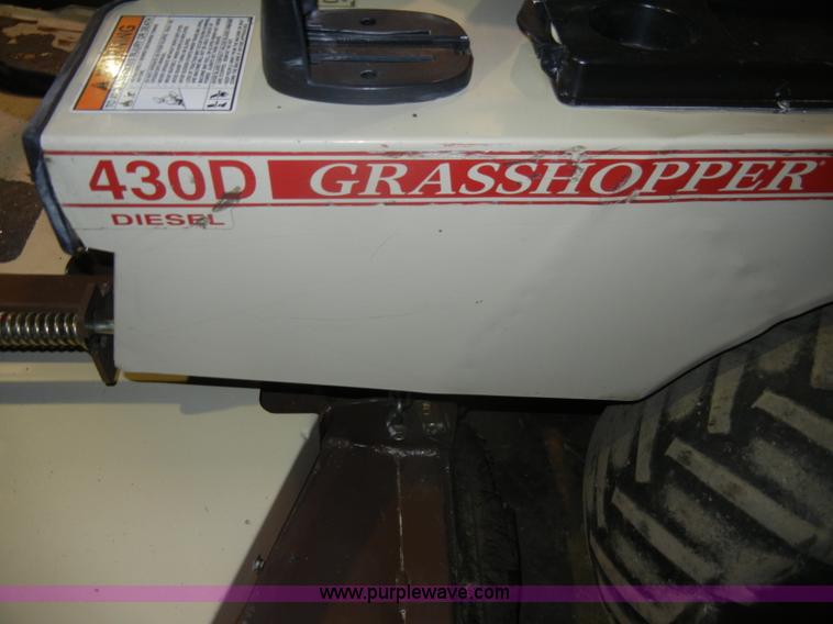 image for item C4247 Grasshopper 430D ZTR mower