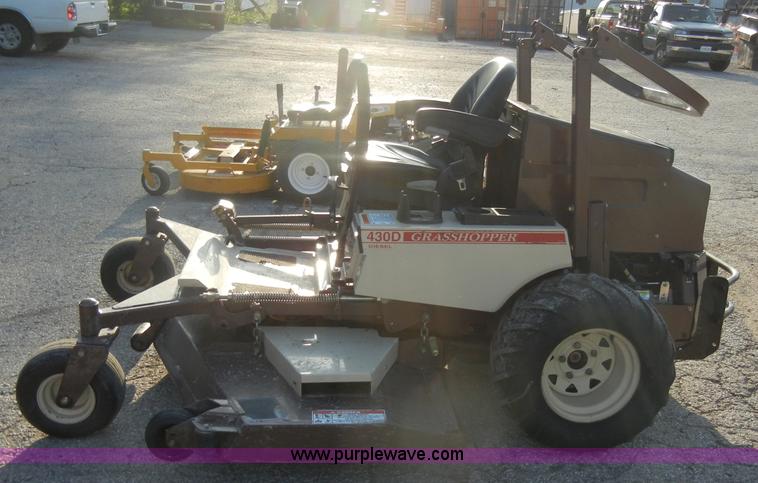 image for item C4255 Grasshopper 430D ZTR mower