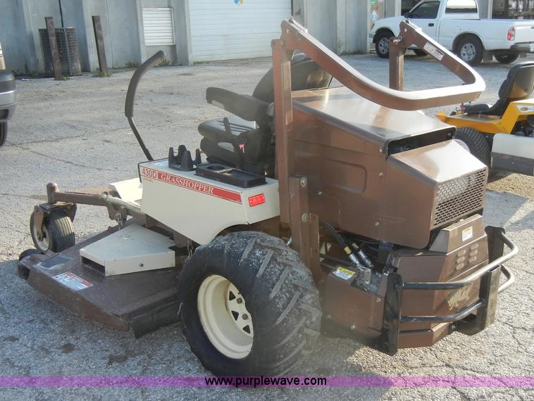 image for item C4255 Grasshopper 430D ZTR mower