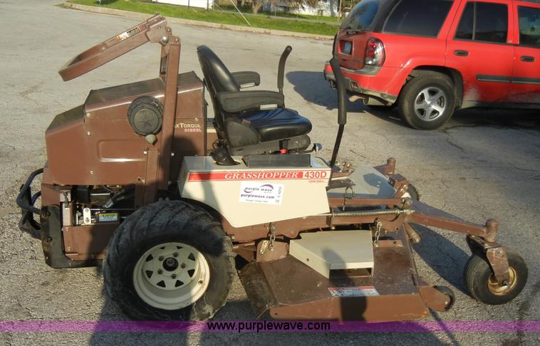 image for item C4255 Grasshopper 430D ZTR mower