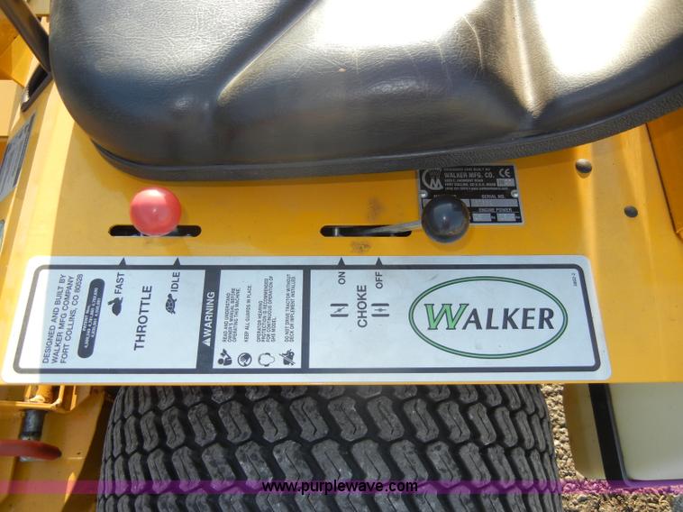 image for item C4256 Walker MBSD ZTR mower