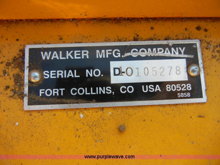 image for item C4256 Walker MBSD ZTR mower