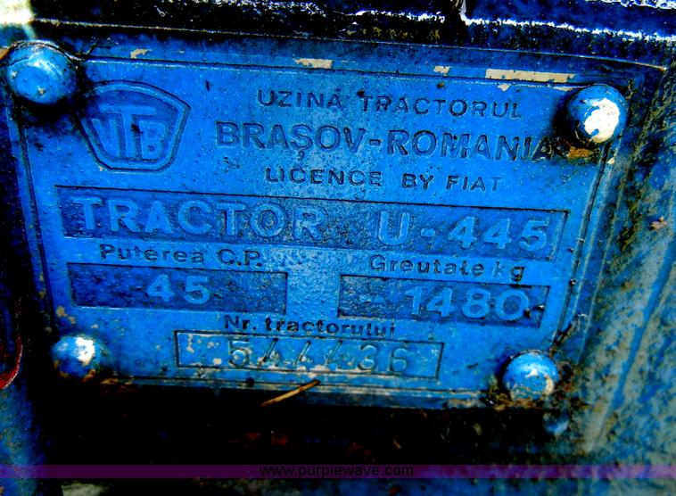 image for item C4396 Long Fiat 45 tractor