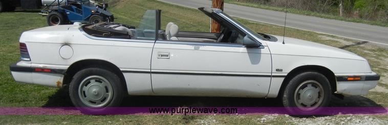 image for item C4407 1991 Chrysler LeBaron convertible