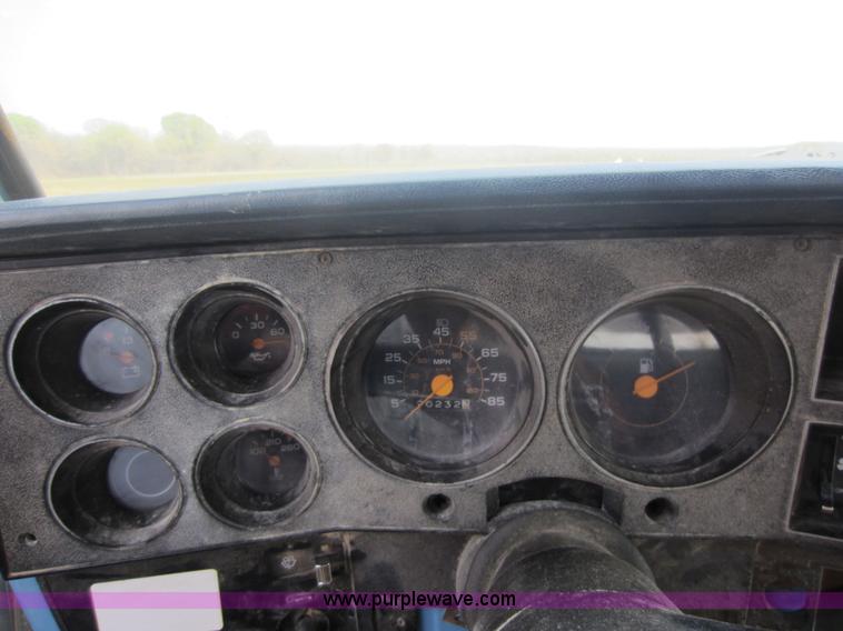 image for item C5420 1983 Chevrolet K30 flatbed truck