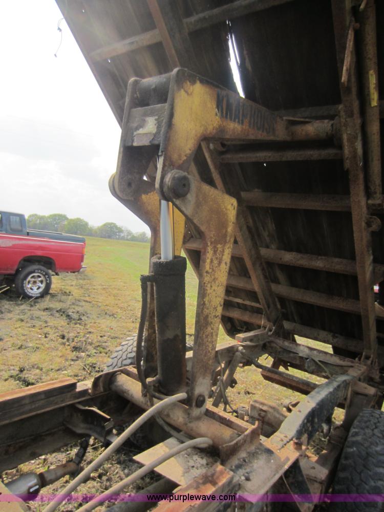 image for item C5420 1983 Chevrolet K30 flatbed truck