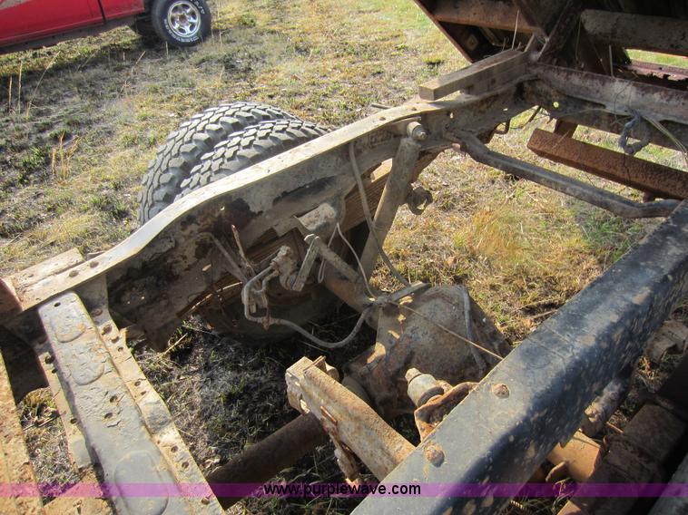 image for item C5420 1983 Chevrolet K30 flatbed truck