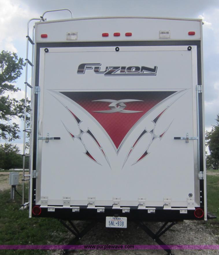 image for item C5426 2011 Keystone Fuzion toy hauler travel trailer