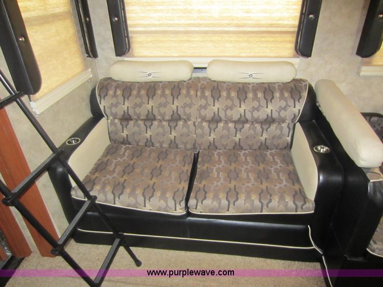 image for item C5426 2011 Keystone Fuzion toy hauler travel trailer