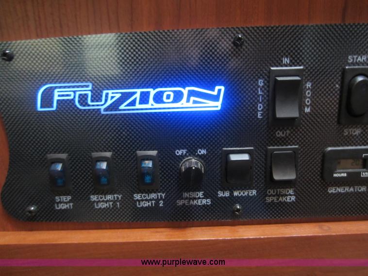 image for item C5426 2011 Keystone Fuzion toy hauler travel trailer