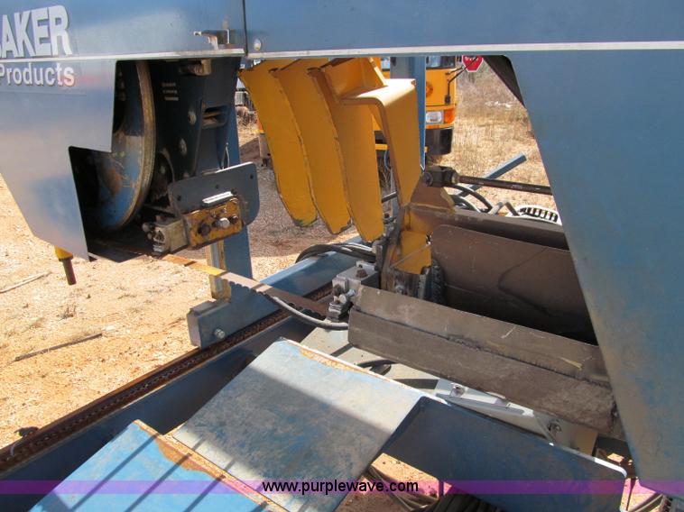 image for item D3079 2005 Baker Blue Streak stationary band sawmill