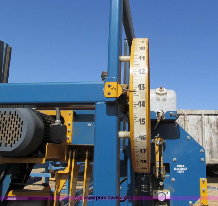 image for item D3079 2005 Baker Blue Streak stationary band sawmill