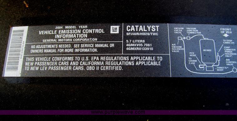 image for item D3095 2004 Chevrolet Corvette