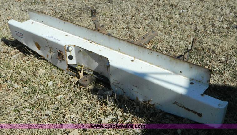 image for item E9477 Steel rear bumper