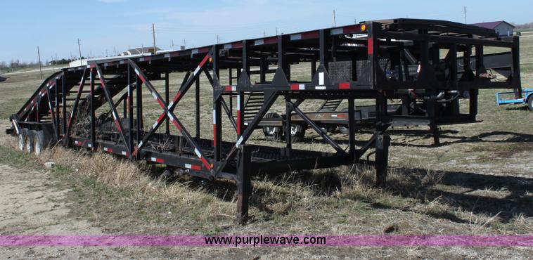 image for item L9605 1993 52' vehicle transport trailer