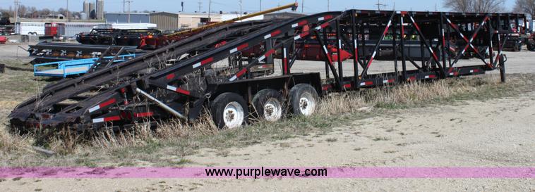 image for item L9605 1993 52' vehicle transport trailer