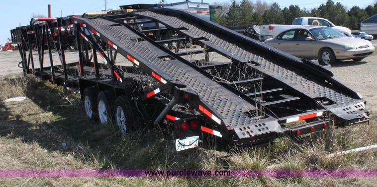 image for item L9605 1993 52' vehicle transport trailer