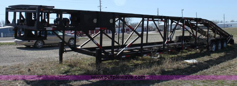 image for item L9605 1993 52' vehicle transport trailer