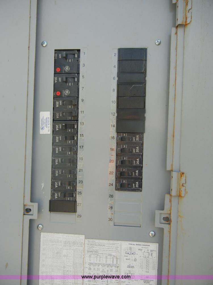 image for item U9985 GE 75 KVA dry type transformer