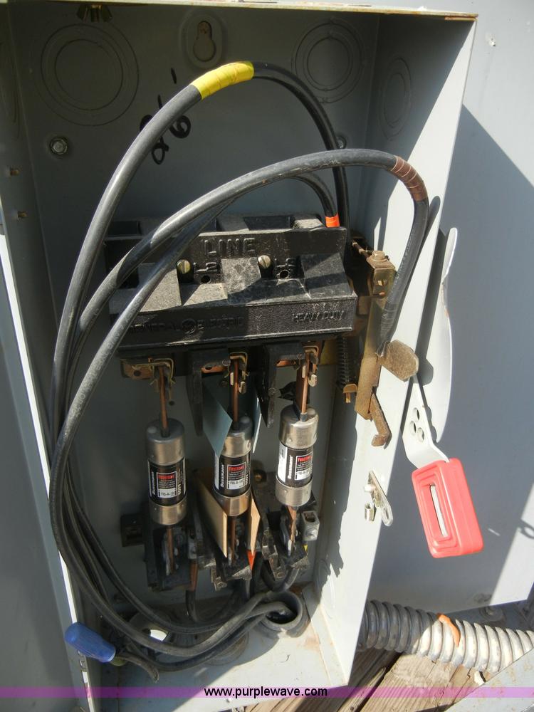 image for item U9985 GE 75 KVA dry type transformer