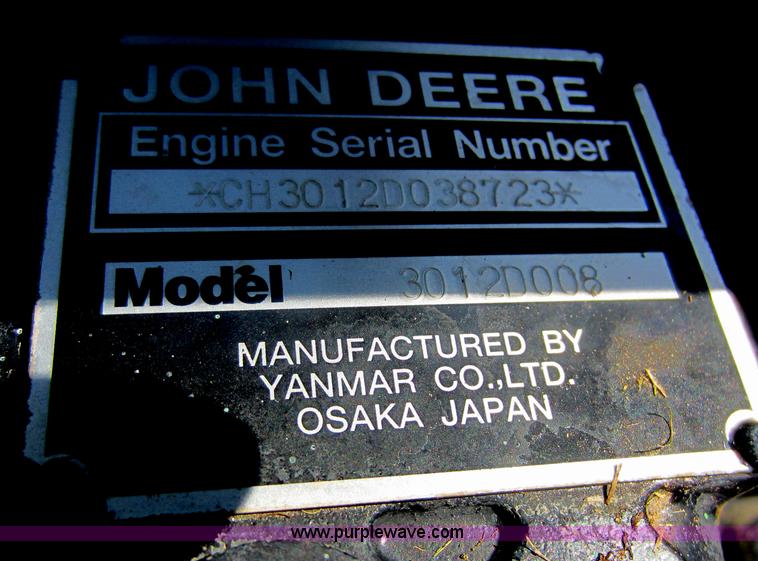 image for item V9035 2004 John Deere 1445 lawn mower