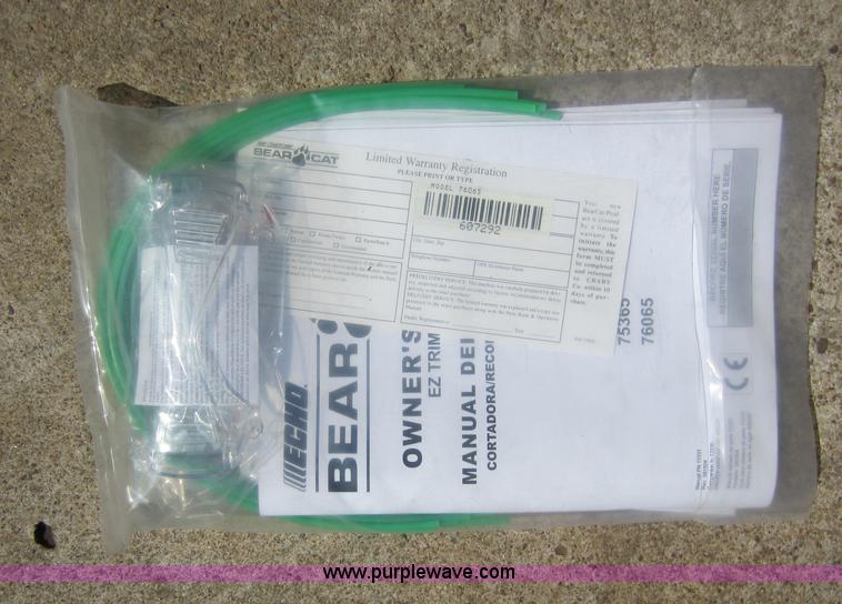 image for item V9036 2009 Echo Bearcat 76065 string trimmer