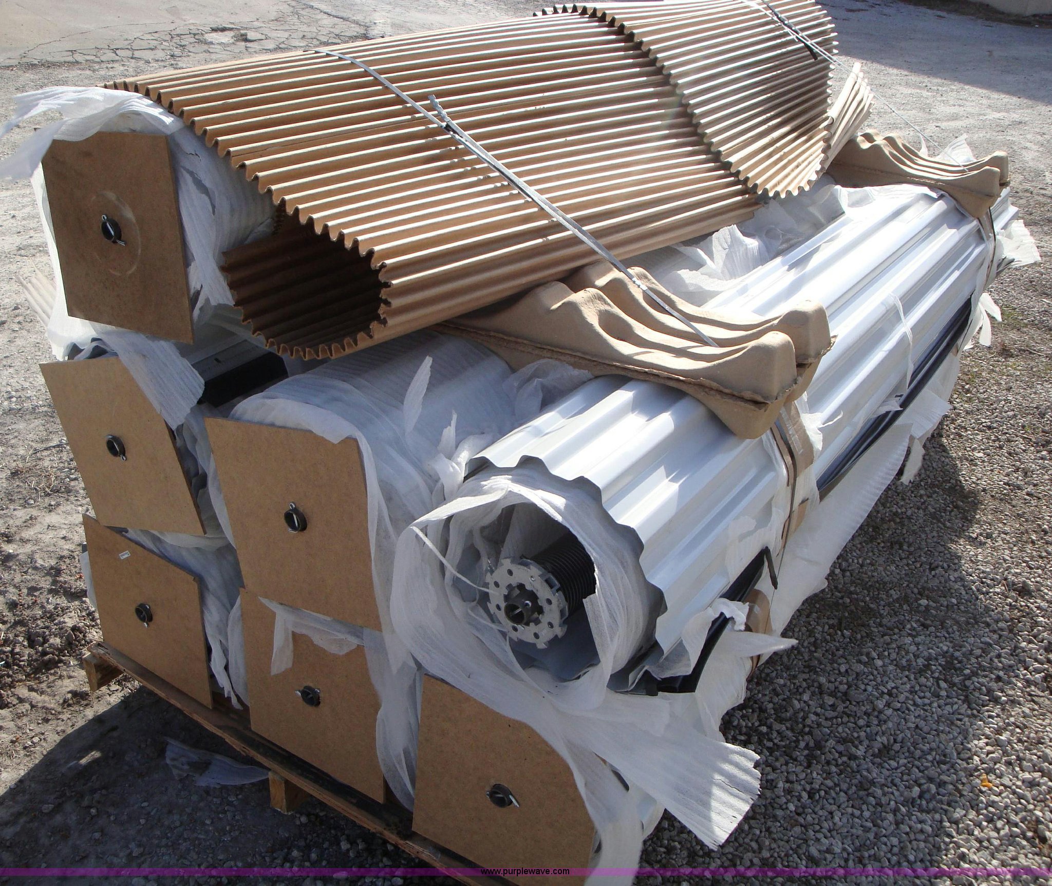 (7) Trac Rite steel roll up doors in Gardner, KS Item B1086 sold