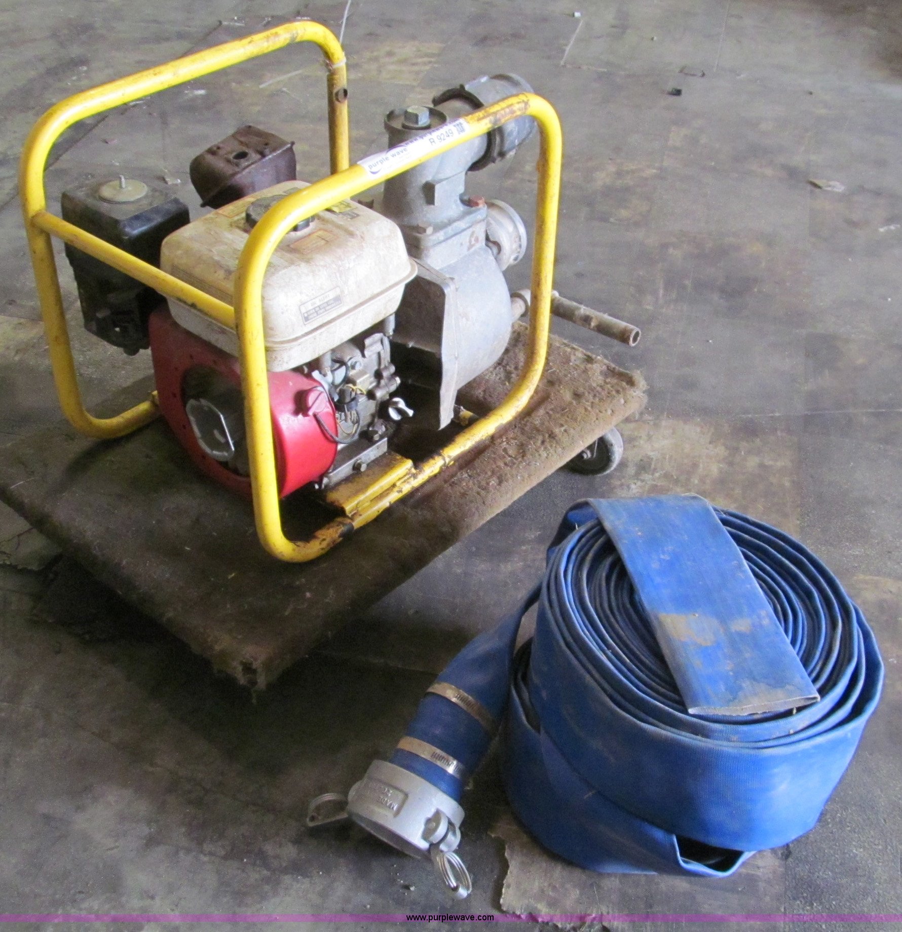 3" water pump in Lebanon, MO Item R9249 sold Purple Wave