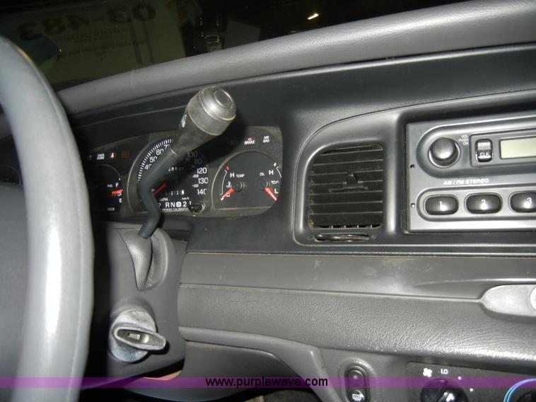 image for item C4383 2003 Ford Crown Victoria Police Interceptor