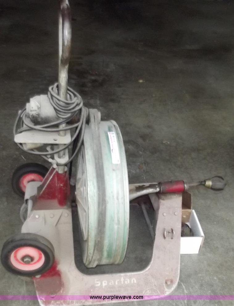 image for item B9186 Spartan 100' electric sewer auger