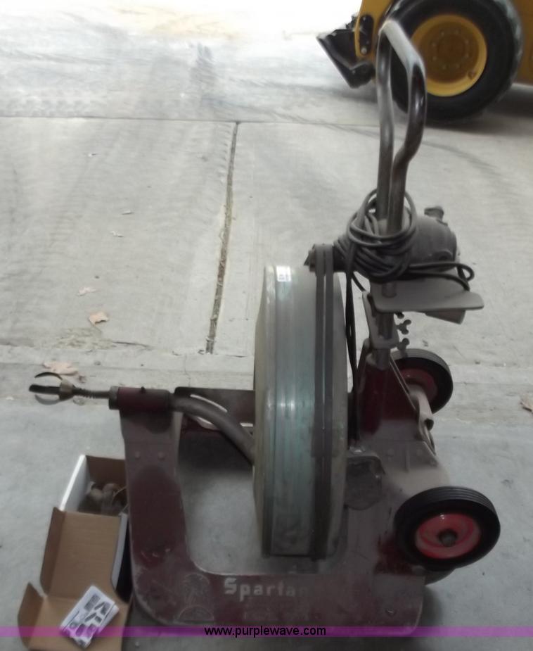 image for item B9186 Spartan 100' electric sewer auger