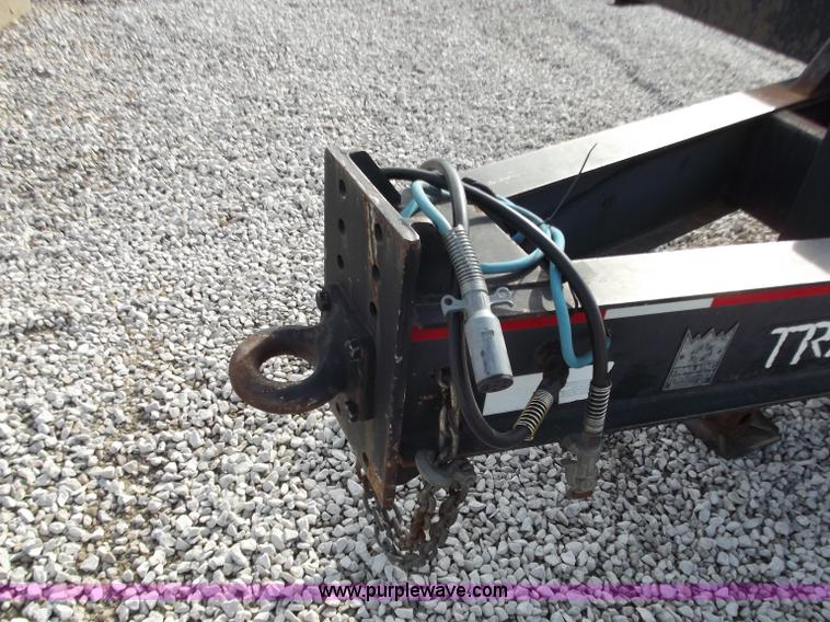 image for item D3777 1998 Trail King TK20-2400 tandem axle equipment trailer