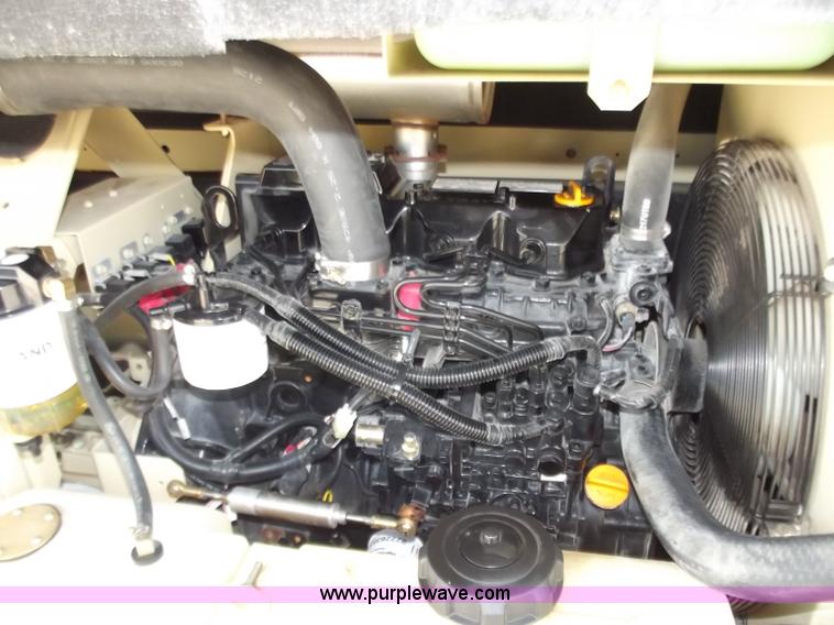 image for item D3778 Ingersoll Rand 185 Platinum Series towable compressor