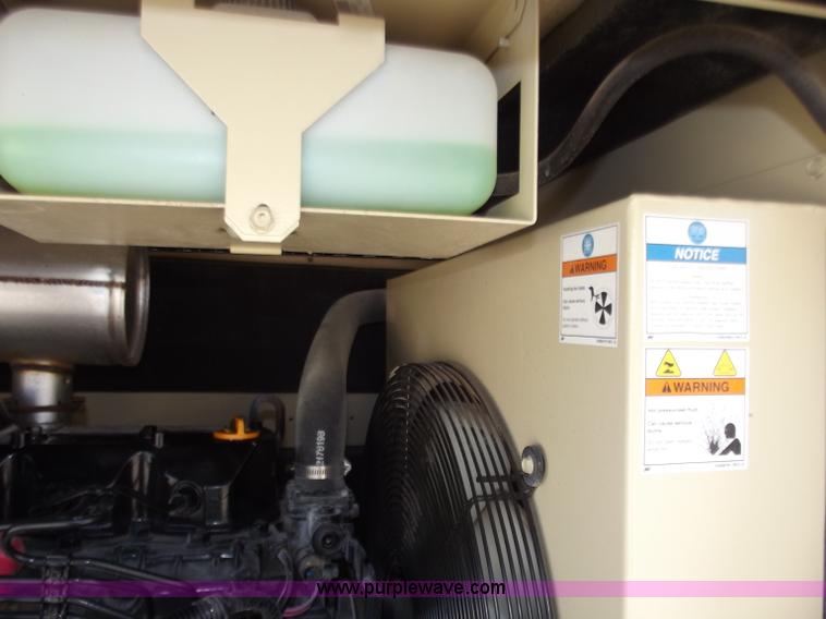 image for item D3778 Ingersoll Rand 185 Platinum Series towable compressor