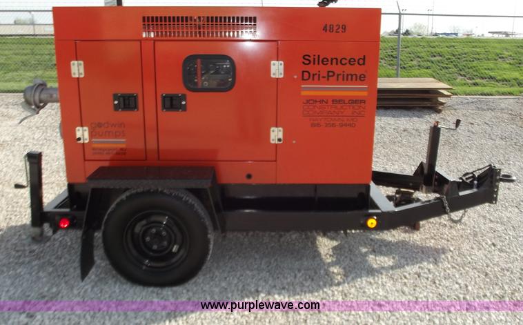 image for item D3779 Godwin Silenced Dri-Prime 4" dewatering pump