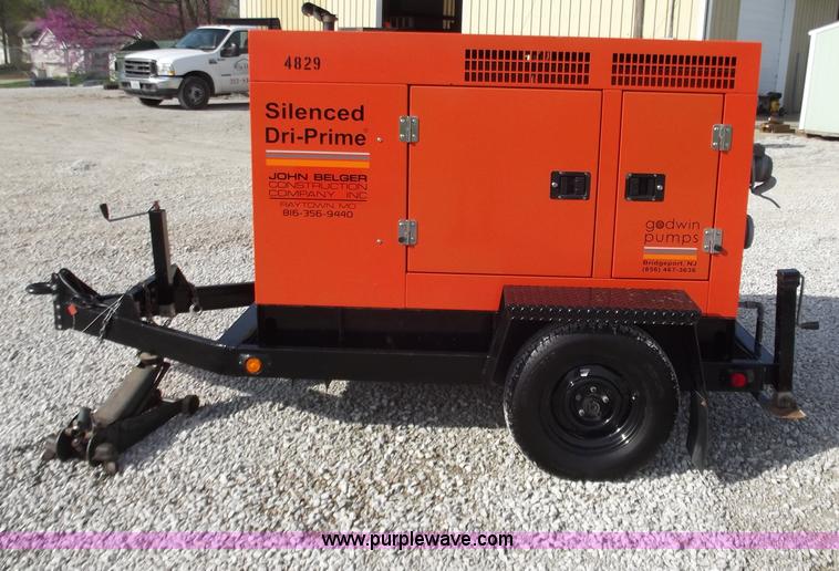 image for item D3779 Godwin Silenced Dri-Prime 4" dewatering pump