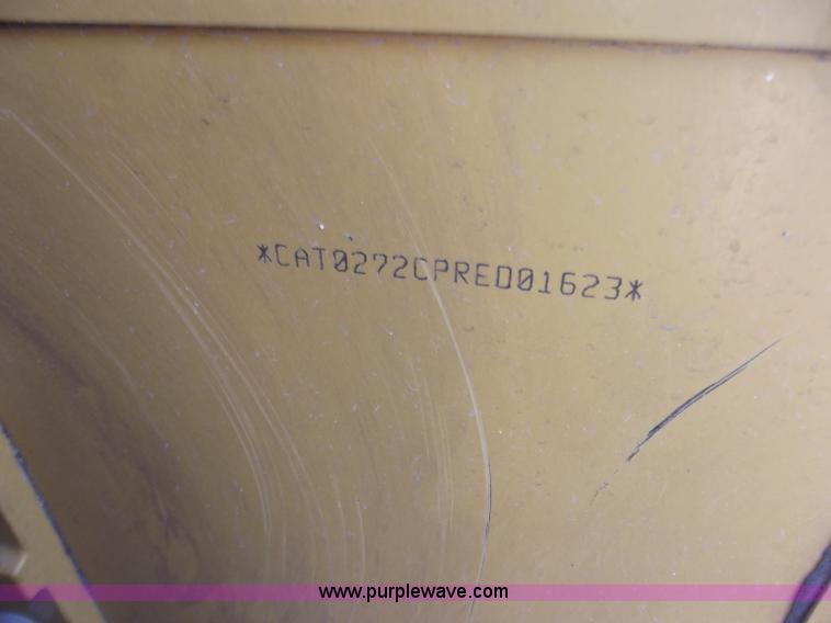 image for item D3781 Caterpillar 272C skid steer