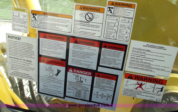 image for item D3783 2004 Komatsu PC400LC-7L excavator