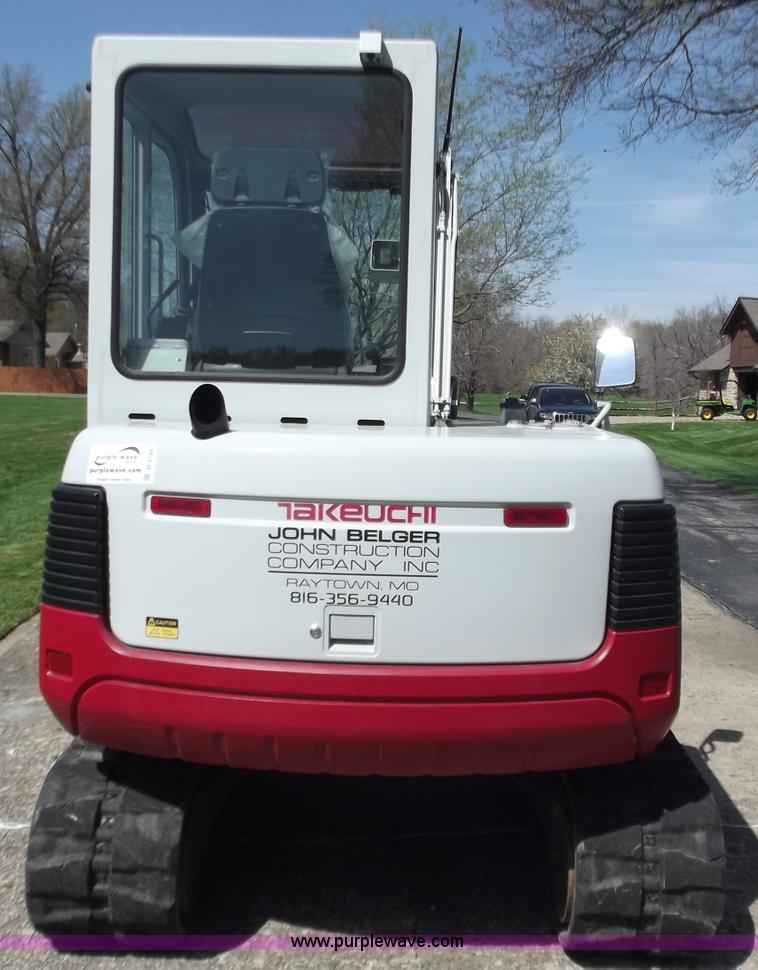 image for item D3791 2006 Takeuchi TB145 compact excavator