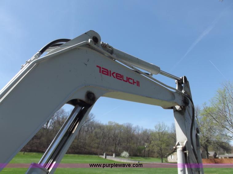 image for item D3791 2006 Takeuchi TB145 compact excavator