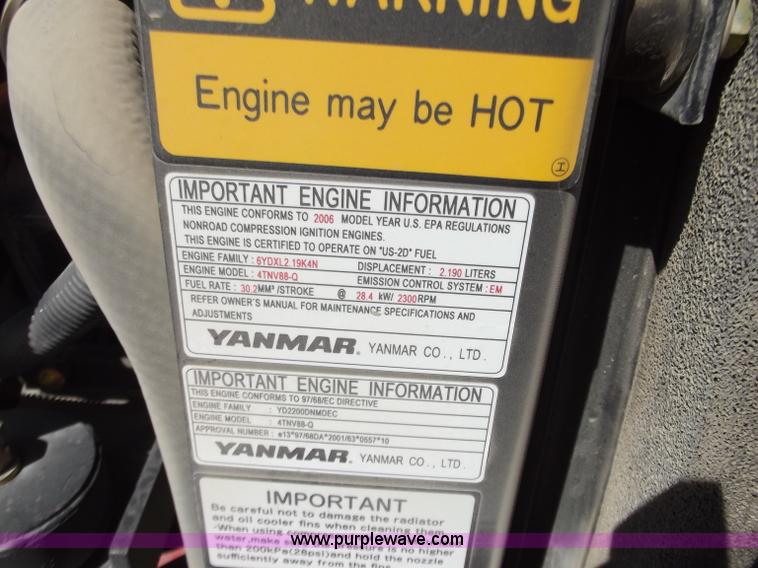 image for item D3791 2006 Takeuchi TB145 compact excavator