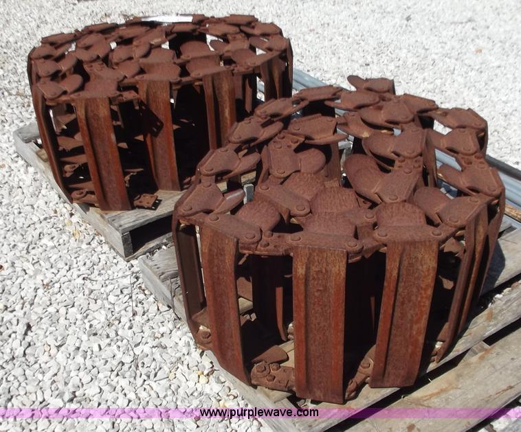 image for item D3795 Loegering Trail Blazers skid steer steel tracks