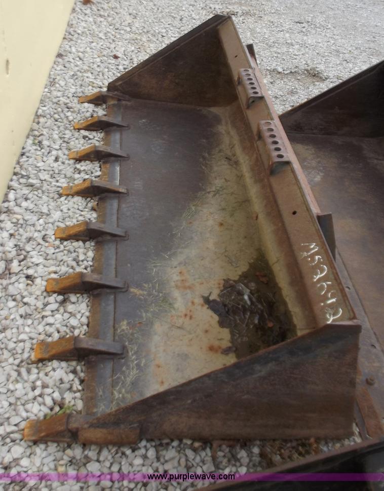 image for item D3819 71"W skid steer bucket