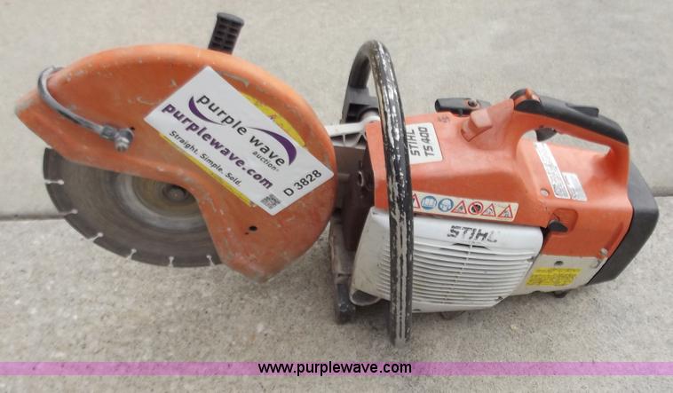 image for item D3828 Stihl TS400 cutoff saw
