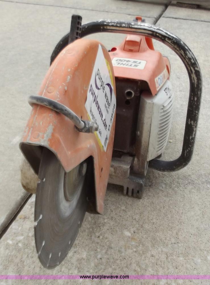 image for item D3828 Stihl TS400 cutoff saw