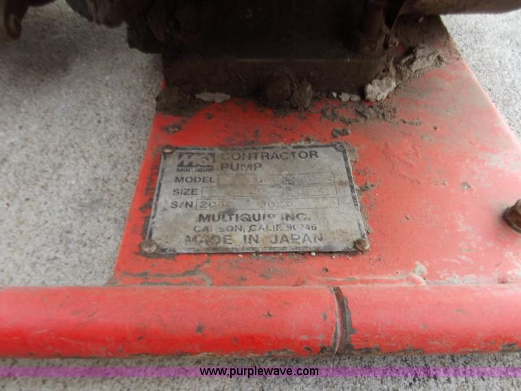 image for item D3830 MultiQuip 2" trash pump