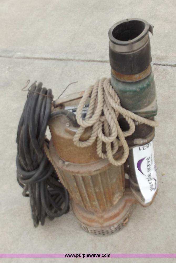 image for item D3831 Gorman Rupp 2" submersible water pump