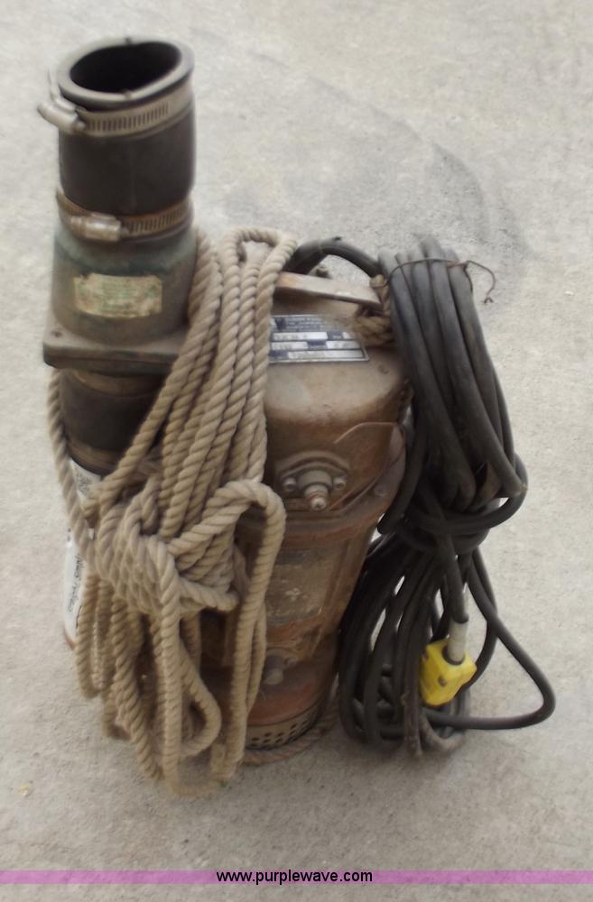 image for item D3831 Gorman Rupp 2" submersible water pump